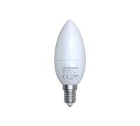 Link2Home Wi-Fi LED SES (E14) Bougie Opale Dimmable, Blanche + RGB 400 lm 5W