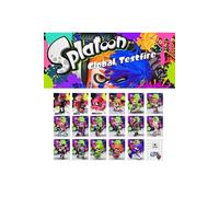 Linkage amiibo Standard Card Splatoon 2/Bataille de paintball 1/2/3 Generation Universal Limited Costume Convient pour Nintendo Switch - 17PCS (8.6*5.4cm) G