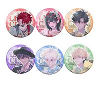 LinkClicks Badge 6 Pièces, Anime Figurine Cosplay Broche 58MM, LinkClicks Pins Métal Badges Collection