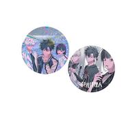 LinkClicks Ornament De Sable Coulant Insigne Manga LinksClick Figure Acrylique Sous-verre De Sable Coulant Collections De Fans (C)