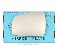 Linke Beifahrerseite Flaches Außenspiegelglas Für Nissan Note 2006-2013 + Platte