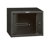 Legrand Rack autonome Linkeo 6 462 02 12U 19 pouces Noir 625 x 600 x 450 mm livré monté