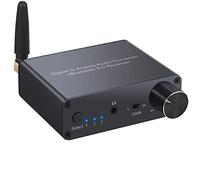 LiNKFOR DAC Bluetooth 5.0 Récepteur 192kHz Convertisseur Numérique/Analogique avec Ampli Casque Compatible 16-300Ω