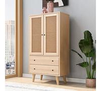 LINKHOO Salle à Manger, Salon, Buffet, Commode, Armoire Debout, Rangement, Table TV avec Portes et tiroirs, Buffet avec Grand Espace de Rangement, Largeur 60 cm