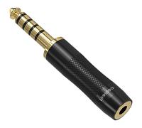 Linkidea Adaptateur audio équilibré 4,4 mm vers casque équilibré 2,5 mm compatible Sony NW-ZX507/ZX300A/WM1Z, DMP-Z1, TA-ZH1ES, HIFIMAN, R2R2000, FIO M11, Lotoo PAW6000