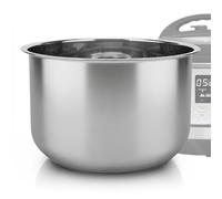 Linkidea Bol intérieur en acier inoxydable 304 pour cuiseur à riz, compatible avec Instant Pot Duo 7-en-1, passe au lave-vaisselle, sans revêtement, bol de rechange