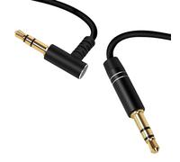 Linkidea Câble audio pour casque Beats Solo 4/3/2, Studio Pro/3/2, V-Moda Crossfade M-100, Crossfade LP2/M-80, cordon auxiliaire de rechange TRRS 3,5 mm vers TRS (1,5 m)