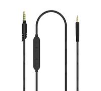 Linkidea câble audio TRRS 3,5 mm vers TRS 2,5 mm micro intégré contrôle du volume pour JBL Tune 770NC/670NC (1,5 m)