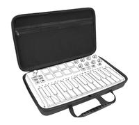 Linkidea Coque rigide compatible avec Akai Professional MPK Mini MK3 - 25 touches ultra portable USB MIDI et manette de clavier (gris foncé), gris foncé, LI7212