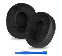 Linkidea Coussinets de rechange pour casque Audio-Technica M50X/M50XBT2/M40X/M70X/MSR7/MSR7NC/MSR7BK/MSR7GM (extra épais/noir)