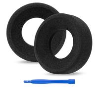 Linkidea Coussinets de rechange pour casque GRADO SR125, SR225, SR325, SR60, SR80, SR80e, M1, M2 (mousse/noir)