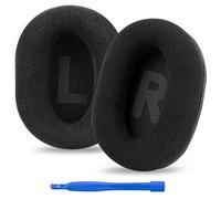 Linkidea Coussinets de rechange pour casque Logitech G Pro, G Pro X, G433, G233, G Pro X 2 (Velour/Noir)
