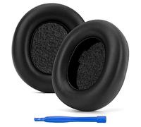 Linkidea Coussinets de rechange pour casque sans fil SteelSeries Arctis Nova Pro (cuir protéine/noir)