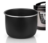 Linkidea Cuve intérieure en Alliage d'aluminium pour cuiseur à Riz, Compatible avec Les modèles Instant Pot PPC770 et PPC771, Lavable au Lave-Vaisselle, Bol de Rechange