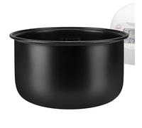 Linkidea cuve intérieure en aluminium pour cuiseur à riz, compatible avec les modèles Tiger JBV-10CU, Zojirushi NS-WAC10, NS-TGC10, NS-WXC10 et AROMA ARC-6106. Lavable au lave-vaisselle