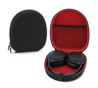 Linkidea Étui de transport pour casque compatible avec Bose 700, QC45, QuietComfort 35, QC25, QC2, coque de protection rigide de rechange avec câble, rangement chargeur (noir)