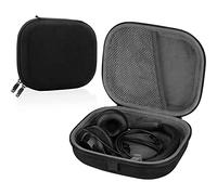 Linkidea Étui de Transport pour Casque Compatible avec Logitech H760, 960USB, G330, H820e Mono, Zone 900/750, Coque de Protection de Rechange Rigide avec câble de Rangement pour Chargeur (Noir)