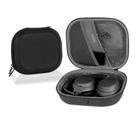 Linkidea Étui de transport pour écouteurs compatible avec Sony WH-1000XM4, WH-1000XM3, WH1000XM2, WH-XB900N, MDR-1000X, sac de voyage rigide avec câble de rangement pour chargeur (noir)