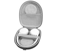 Linkidea Étui de transport pour casque compatible avec Sony WH-CH520, WH-CH510, MDR-ZX310, Skullcandy Riff 2, coque de protection rigide de rechange avec câble de rangement pour chargeur (noir)