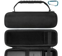 Linkidea Étui de transport pour haut-parleur Bluetooth sans fil Ultimate Ears Boom 3, coque rigide de rechange, sac de voyage, rangement pour chargeur (noir)