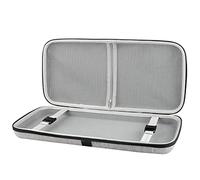 Linkidea Étui de transport rigide pour clavier sans fil/filaire TKL Tenkeyless - 87 touches - Gris