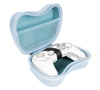 Linkidea Étui de transport rigide pour manette de jeu compatible avec 8BitDo Pro 2/Ultimate Bluetooth/2.4G Dual Sense - Accessoires de jeu - Sac de rangement de protection, bleu, Étui