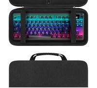 Linkidea Étui de Voyage Rigide Compatible avec Clavier sans Fil/Filaire TKL Tenkeyless - Ordinateur 87 Touches - Étui de Transport de Protection