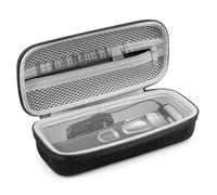 Linkidea Étui de Voyage Rigide Compatible avec Wahl USA Pro Series 3026018 & Manscaper 5708, Organisateur pour Tondeuse Barbe avec Poche en Maille pour Accessoires (Noir)