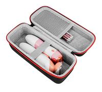 Linkidea Étui de voyage rigide pour tondeuse et rasoir électriques, pochette de toilettage portable compatible avec Philips Bodygroom 5000/6000/7000, Groomer 3000 (noir)