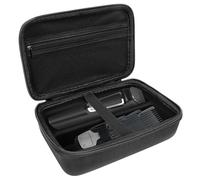 Linkidea Étui Rigide de Voyage pour Body Trimmer, Compatible avec Philips Bodygroom Series 5000 & Manscaped Lawn 3.0-5.0, Sac d’Organisation Protecteur avec Poche en Mesh (Noir)