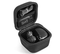 Linkidea Étui rigide en EVA pour rasoir de tête Balder Boss avec poche en maille pour voyage, sac de rangement de voyage compatible avec le rasoir RMton Balder Pro XR7120/XR7000 (noir), Noir