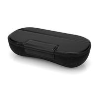 Linkidea Étui rigide extra large avec couvercle magnétique, organiseur de rangement surdimensionné pour lunettes de soleil compatible avec RayBan RB4401D/RBS0101S/RB4098/RB3825 (XXL/noir)