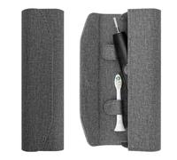 Linkidea Étui voyage pour brosse dents électrique avec fermeture magnétique, sac transport et protection portable pour brosse à électrique, compatible avec les à dents Oral-B iO et Philips Sonicare