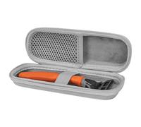 Linkidea Generic Étui de rasoir de sécurité en EVA pour homme compatible avec Gillette Fusion 5 Power, Mach 3, Harry's 5 Blade (argent)