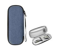 Linkidea Generic Étui de voyage rigide en EVA pour rasoir de sécurité, accessoires de rasage, rangement de tête de lame, sac de rasoir de voyage portable pour homme, compatible avec Gillette Fusion 5