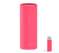 Linkidea Housse de Bouteille d'eau en Silicone Compatible avec Owala FreeSip 24 oz, Housse de Protection antidérapante pour Bouteille d'eau, Housse de Protection pour Bouteille (Rose Vif)