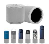 Linkidea Lot de 2 bottes d'eau en néoprène compatibles avec Thermos FUNTAINER Steel/Tritan 340,2 g/473,6 g, Ion8 Sport 340,2 g, Jarlson, protection universelle pour fond de bouteille de 5,8 à 6,9 cm