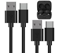 Linkidea Lot de 2 câbles de charge compatibles avec Sony WF-C710N, ULT WEAR, LinkBuds/LinkBuds S, WF-1000XM6/1000XM5/1000XM4, SP900, USB vers USB-C (lot de 2)