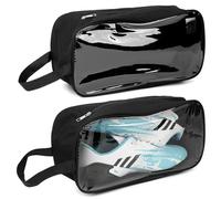 Linkidea Lot de 2 Sacs de Transport pour Chaussures de Football, Sacs de Rangement pour Crampons de Football, Convient aux Chaussures de Football jusqu'à la Taille 43 des Hommes américains, Sac de