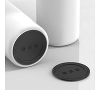 Linkidea Lot de 6 coussinets de fond de bouteille d'eau compatibles avec Stanley Quick Flip GO 680,4 g, IceFlow à débit rapide de 680,4 g, silencieux de fond de bouteille d'eau en silicone, protecteur