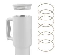 Linkidea Lot de 6 joints de rechange pour bouteille d'eau compatibles avec Simple Modern Trek Gobelet de 1200 ml, joint torique en silicone anti-fuite avec pince à épiler pour couvercle de bouteille