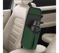 Linkidea Organisateur bouteille d'eau côté siège voiture, compatible avec la bouteille d'eau Yeti Rambler 30oz/36oz, Hydro Flask 32oz/40oz, convient aux grands porte-bouteilles d'eau (Vert)