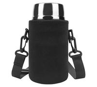 Linkidea Porte-bocal thermique, sac à déjeuner isotherme avec bandoulière, convient pour le travail de bureau, les pique-niques en plein air, compatible avec thermos, sérlium, bidakid, blockhutte de