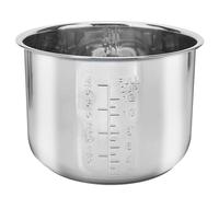 Linkidea Pot intérieur de rechange pour cuiseur à riz, casserole en acier inoxydable 304, passe au lave-vaisselle, compatible avec la cuisinière Instant Pot Duo 7 en 1 de 6 litres