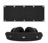 Linkidea Protection de bandeau compatible avec ATH-M50X, HyperX Cloud II, Turtle Beach Stealth 700 Gen 2, Razer Kraken 7.1 V2, Logitech G PRO, Beyerdynamic DT 990 PRO, Philips SHP9500 (Noir)