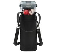 Linkidea Sac de rangement pour mixeur, mini blender avec bandoulière, compatible avec Ninja BC151NV/BC51NV/BC151BK/BC151CR/BC151PK/BC151LD/BC151BK Blast (noir), Noir