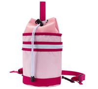 Linkidea Sac fourre-tout pour bouteille d'eau d'un demi-gallon compatible avec YETI Rambler, Hydro Flask, RTIC et la plupart des bouteilles d'eau de 64 oz avec bandoulière réglable (Rose)