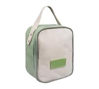 Linkidea Sac isotherme pour bocal alimentaire, sac à collation thermique, sacs isothermes pour bocal alimentaire, convient pour le travail de bureau, les pique-niques en plein air (Vert, 16 oz)