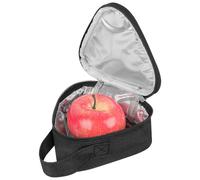 Linkidea Sacs à goûter, sac isotherme pour fruits, accessoires de conservation portables et étanches pour pique-nique et camping (Noir, Mini)