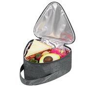 Linkidea Sacs à goûter, sac isotherme pour fruits, accessoires de conservation portables et étanches pour pique-nique et camping (Gris, Grand)